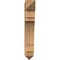 Ekena Millwork Merced Arts & Crafts Rough Sawn Bracket, Western Red Cedar, 6"W x 26"D x 38"H BKT06X26X38MRC03RWR - alternate 3
